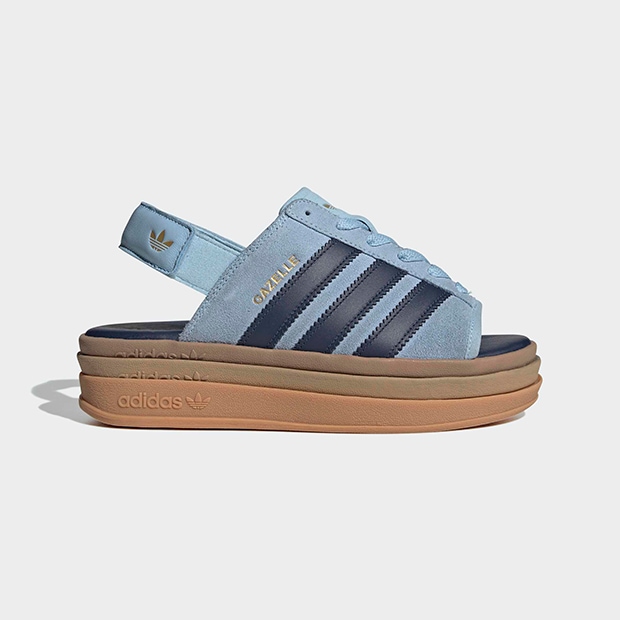 レディース ガゼル ボールド サンダル GAZELLE BOLD SANDAL ony25　クリアスカイ×ナイトインディゴ　