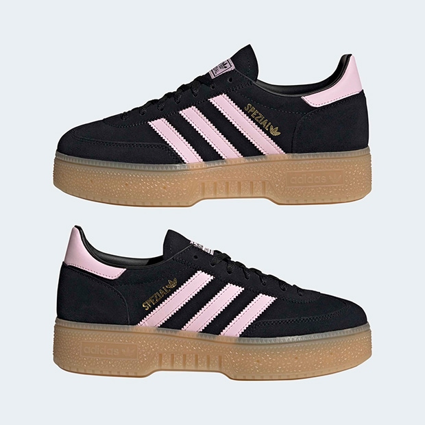 レディース ハンドボール スペツィアル ボールド HANDBALL SPEZIAL BOLD opt66　コアブラック×クリアピンク　