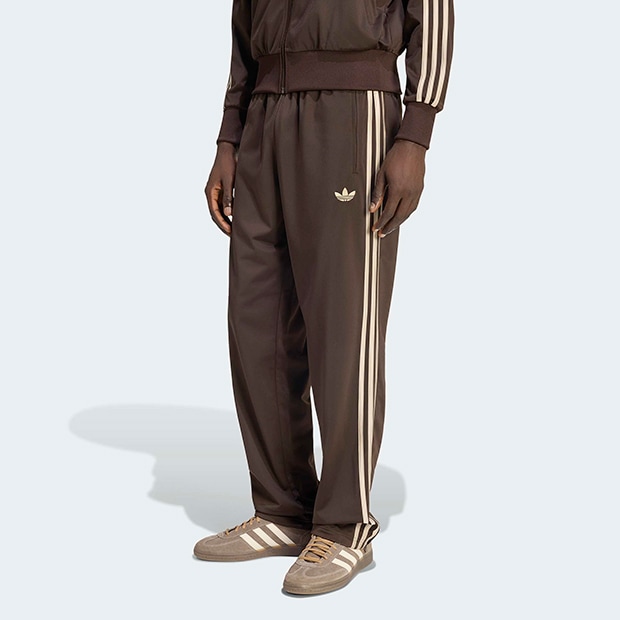アディカラー ファイヤーバードトラックパンツ　ダークブラウン　