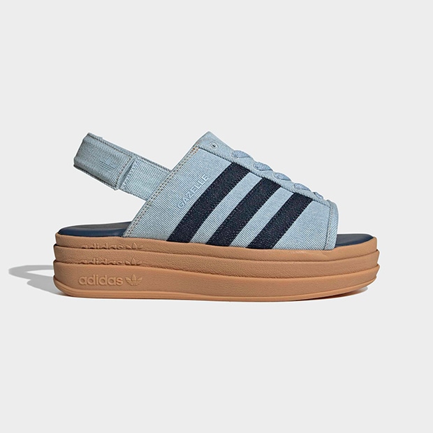 レディース ガゼル ボールド サンダル GAZELLE BOLD SANDAL osg56　ワンダーブルー×クルーネイビー　