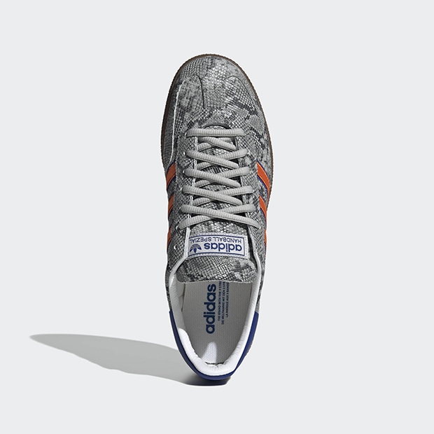 メンズ ハンドボール スペツィアル HANDBALL SPEZIAL opb04　グレーツー×オレンジ　