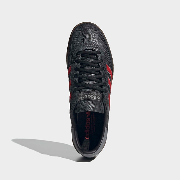メンズ ハンドボール スペツィアル HANDBALL SPEZIAL opb04　コアブラック×ベタースカーレット　