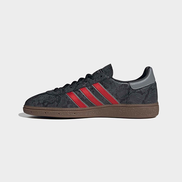 メンズ ハンドボール スペツィアル HANDBALL SPEZIAL opb04　コアブラック×ベタースカーレット　