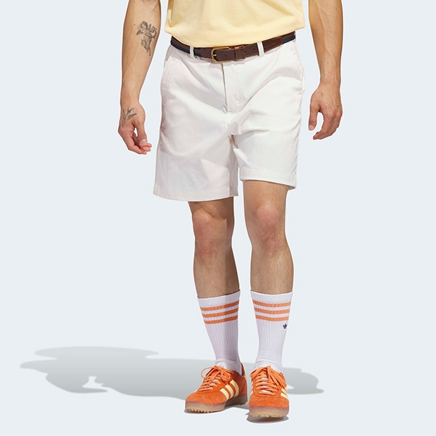 オリジナルス ツイストウィーブ ショーツ　チョークホワイト　