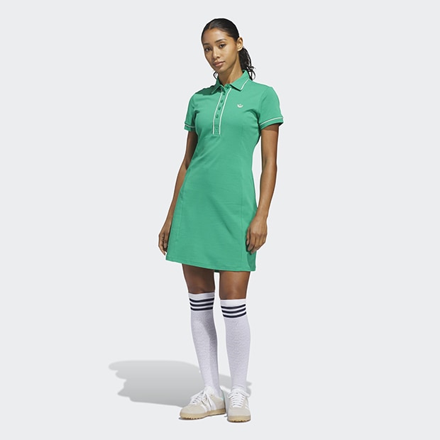 レディース オリジナルス ドレス　コートグリーン　