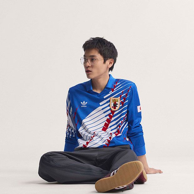 アディダス サッカー日本代表 1993 ホーム ユニフォーム 長袖 ｜すべて