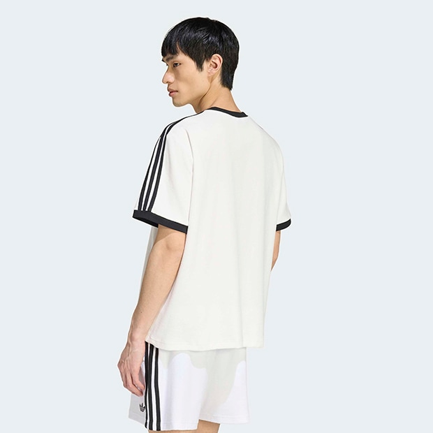ユニセックス アディカラー テリー カリ 半袖 Tシャツ クラウド