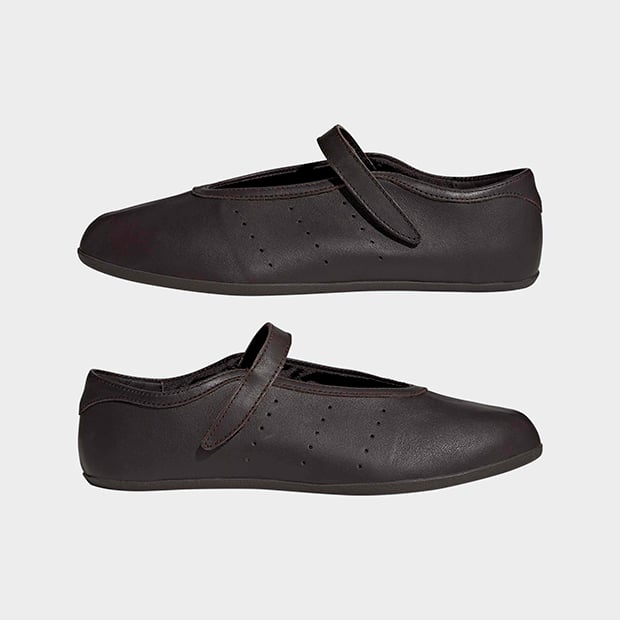 レディース STAN SMITH LO BALLET SHOES oot55　オーロラコーヒー×クリームホワイト　