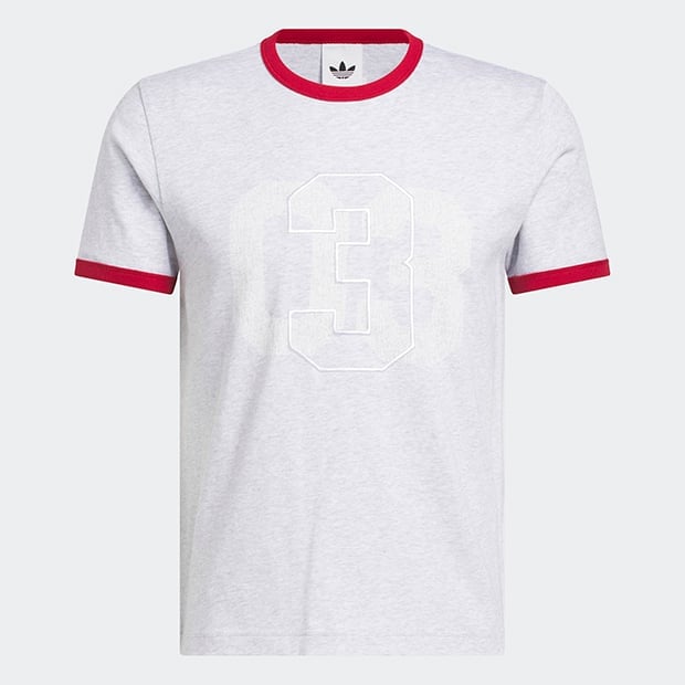 メンズ テキサス A&M アギーズ トレフォイル リンガーTシャツ  ライトグレーヘザー