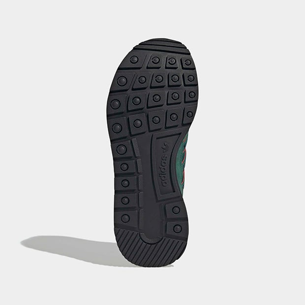 メンズ ポケモン ZX 500 RS oqx07 カレッジグリーン×ボールドグリーン