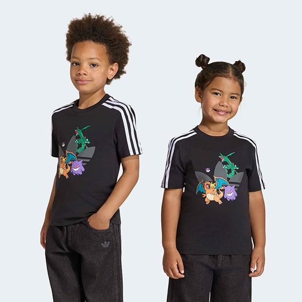 ジュニア キッズ ポケモン 半袖 Tシャツ　ブラック　