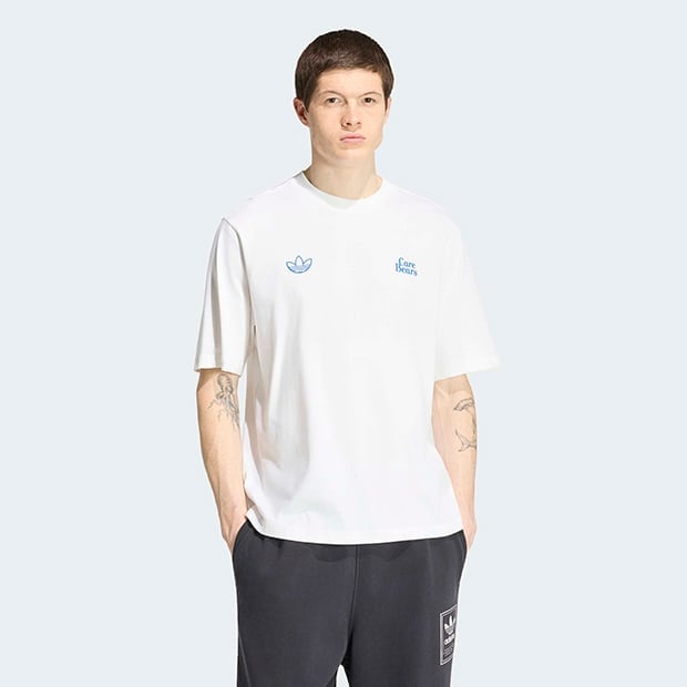 メンズ ケアベア オーバーサイズ Tシャツ　ホワイト　