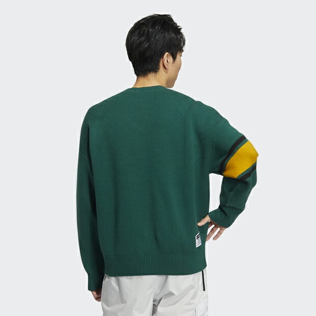 ADER 緑 クルーネックセーター MC クルーネックセーター ｜アパレル,スウェット・パーカー