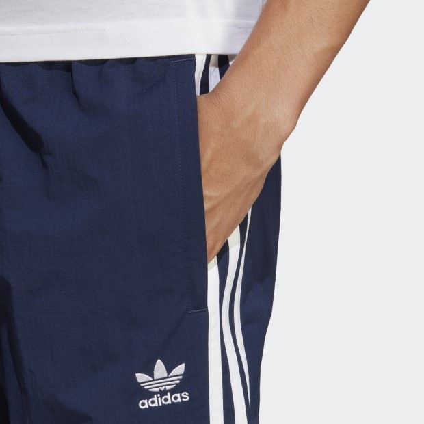 adidas ライトブルー カーゴパンツ レディース Adilenium デニムカーゴパンツ クリアブルー