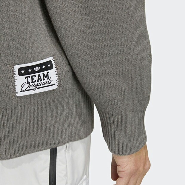 MC クルーネックセーター アッシュ×カレッジグリーン ｜すべての商品