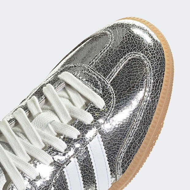 レディース サンバ OG SAMBA OG nry20 シルバーメタリック×クラウド