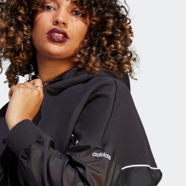 レディース オリジナルス パーカー ブラック｜アパレル,レディース