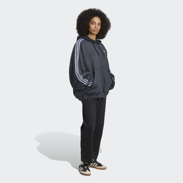Adilenium ウォッシュド オーバーサイズジップパーカー adidas M adidas】ADILENIUM シーズン 2 ウォッシュド パーカー (adidas