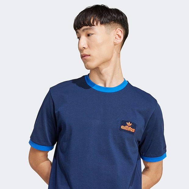コントラスト 半袖Tシャツ ナイトインディゴ ｜すべての商品｜meister