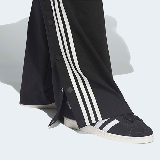 オリジナル バスケットボール スナップ パンツ ブラック ｜すべての