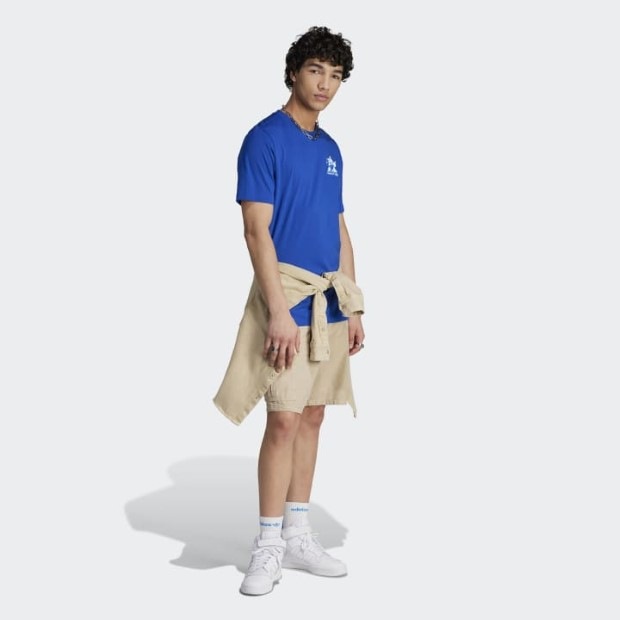 グラフィックス クラウディ トレフォイルTシャツ カレッジ