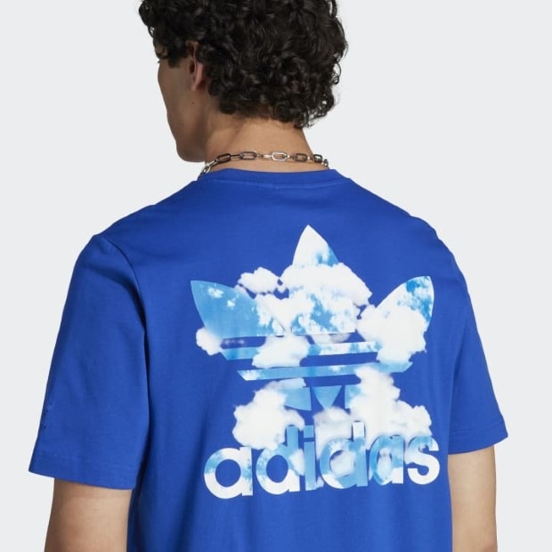 グラフィックス クラウディ トレフォイルTシャツ カレッジ