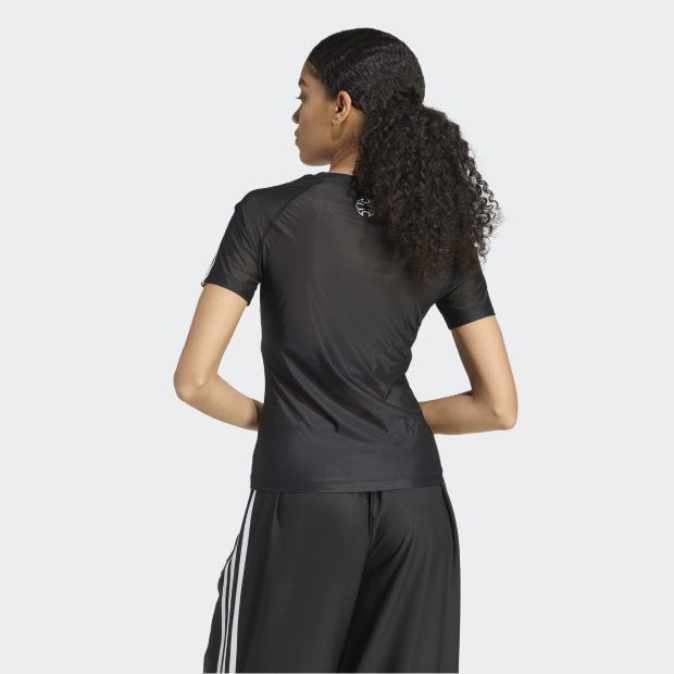 ADILENIUM シーズン 4 チームガイスト タイト シアー Tシャツ　ブラック　