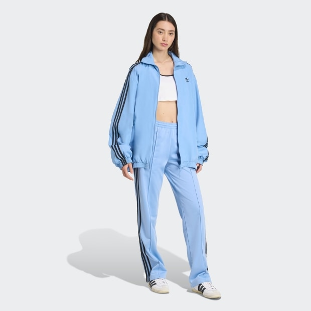 ファイヤーバード 古着 adidas アディダス トラックパンツ ブルー L アディダス アディカラー クラシックス ファイヤーバード