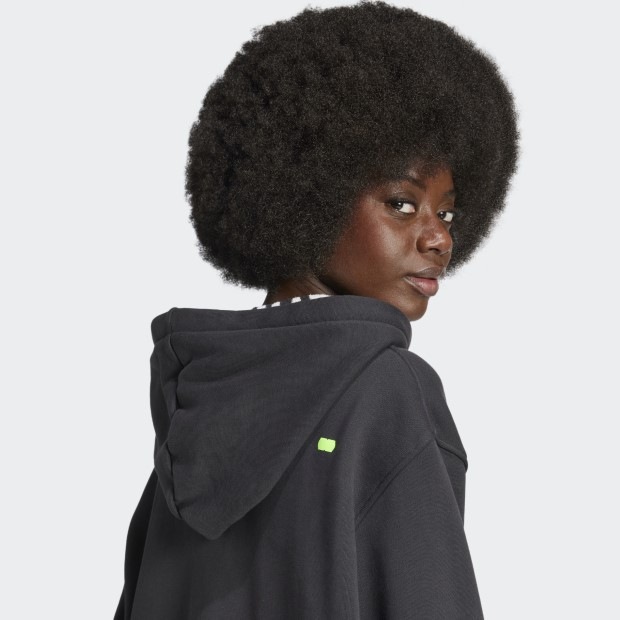 レディース KSENIASCHNAIDER ビッグポケットパーカー ブラック