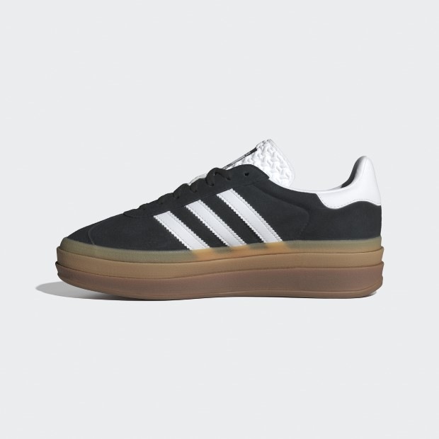 レディース ガゼル ボールド W GAZELLE BOLD W mbu94　コアブラック×フットウェアホワイト　