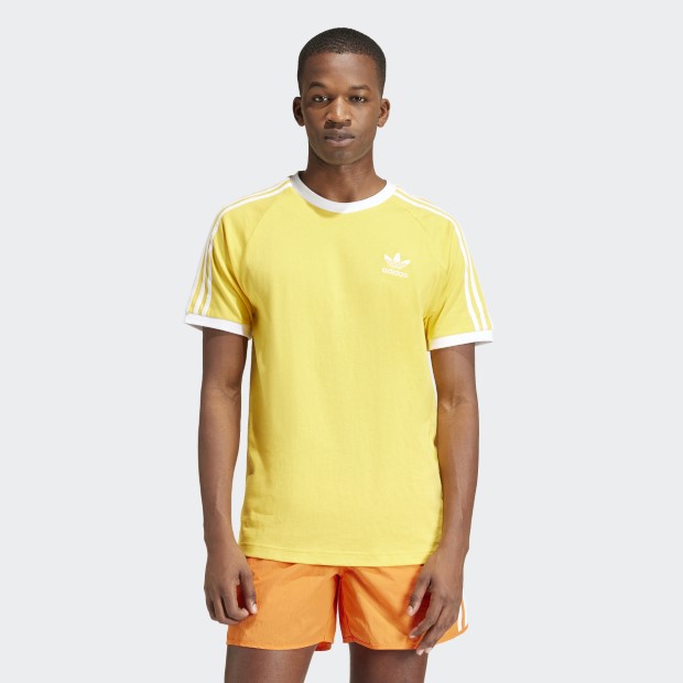 アディカラー クラシックス スリーストライプス Tシャツ　ボールドゴールド　