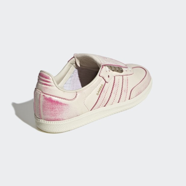 adidas SAMBA LT cream white／pink レディース サンバ LT SAMBA LT opf97 クリームホワイト×ショック