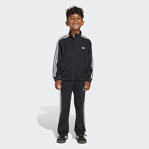 ジュニア キッズ アディカラー ファイヤーバード トラックスーツ　ブラック　