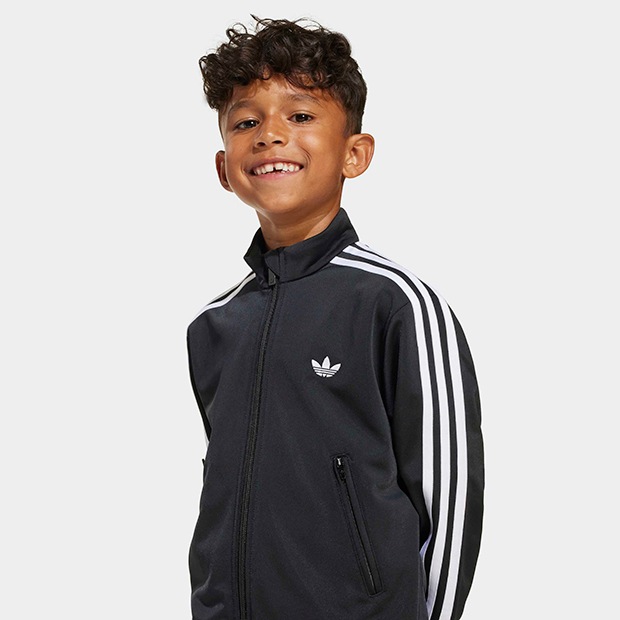 ジュニア キッズ アディカラー ファイヤーバード トラックスーツ　ブラック　