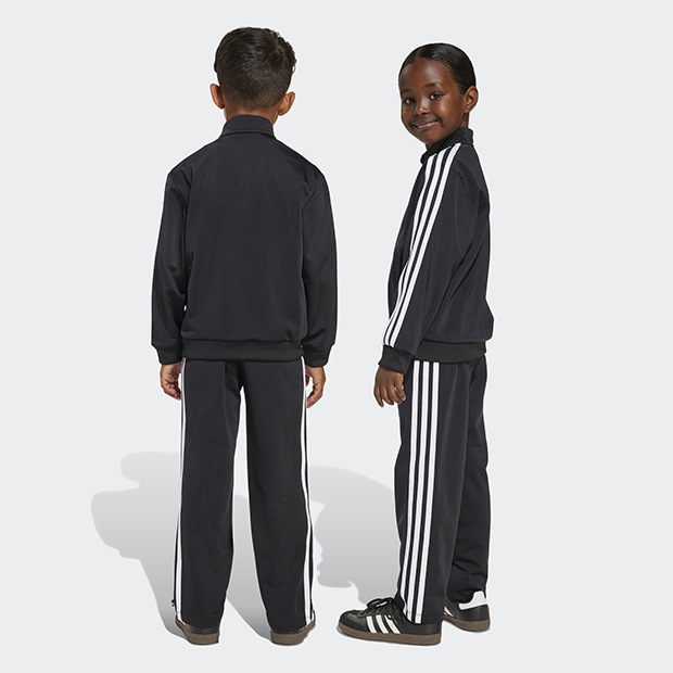 ジュニア キッズ アディカラー ファイヤーバード トラックスーツ　ブラック　