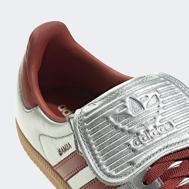 レディース サンバ LT SAMBA LT nms01 シルバーメタリック×プリラブ
