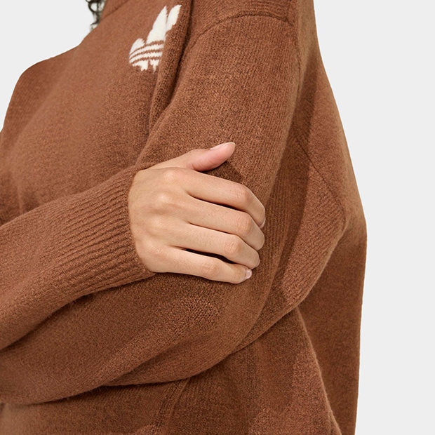 レディース アスレチック デプト ニットセーター プリラブドブラウン