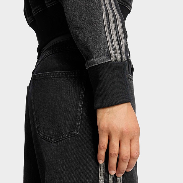 レディース アディカラー デニム ファイヤーバード トラックトップ