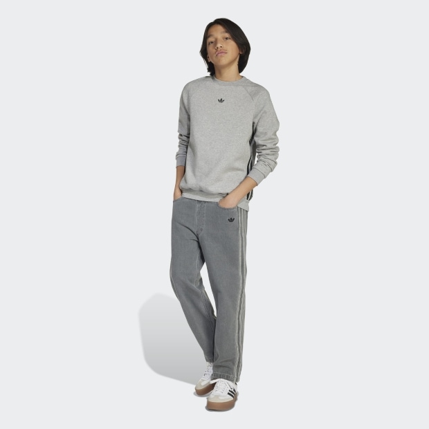 ジュニア キッズ アディカラー デニム パンツ ライトデニム ｜アパレル