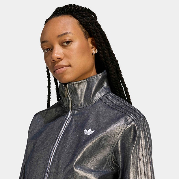 レディース アディカラー デニム ファイヤーバード トラックトップ