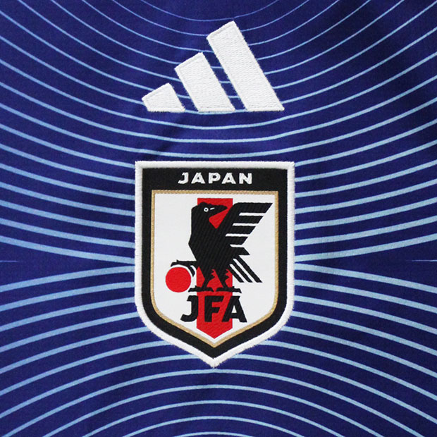 キッズ アディダス サッカー日本代表 2026 ホーム レプリカ ユニフォーム 半袖　