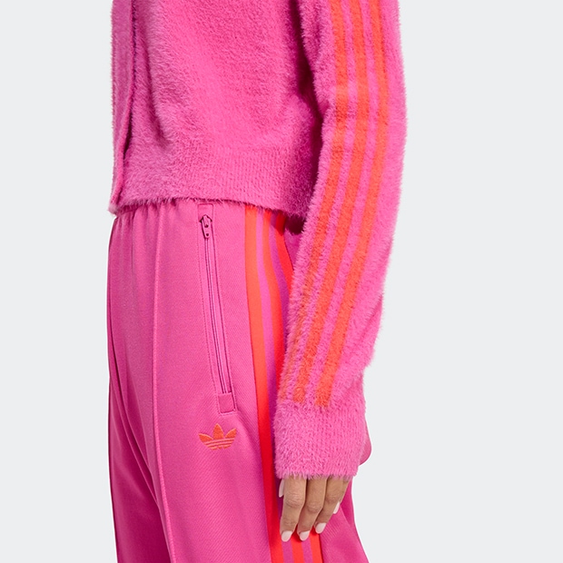 adidas フラッフィーニットカーディガン　MAXサイズ adidas｜【公式】アディダス adidas フラッフィー ニット