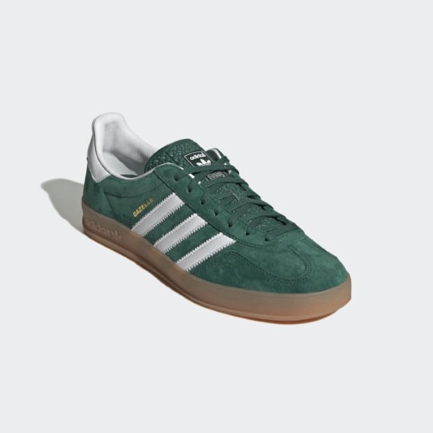 [ADIDAS] スニーカー ガゼル GAZELLE INDOOR グリーン IG1596 ガゼル インドア ロー GAZELLE INDOOR LOW nkf64 カレッジ