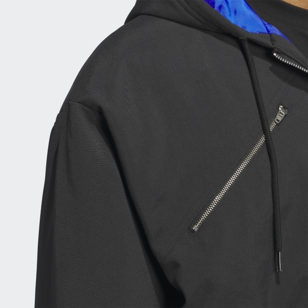 【Adidas 】シュムーフォイル ナイロン キャンバス ジャケット シュムーフォイル ナイロンキャンバスジャケット ブラック
