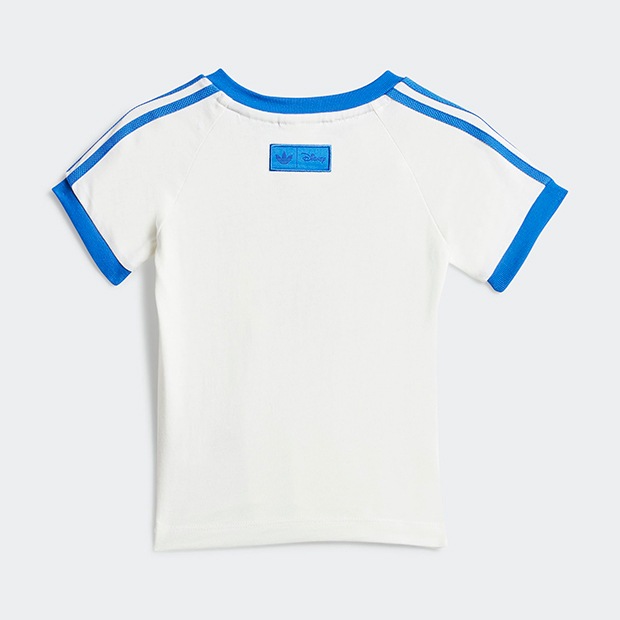 ジュニア ベビー ディズニー ショーツ・半袖Tシャツセット　ホワイト　