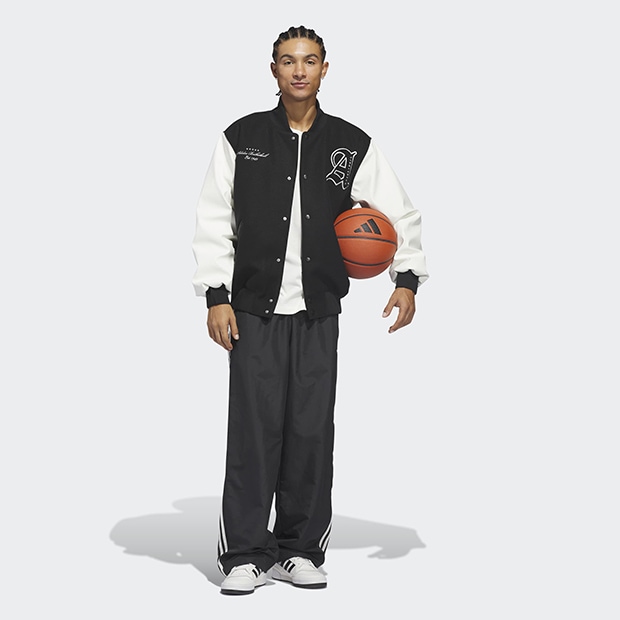 オリジナルス バスケットボール ジャケット ブラック ｜アパレル