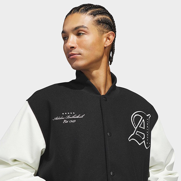 オリジナルス バスケットボール ジャケット ブラック ｜アパレル
