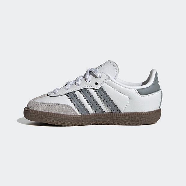 ジュニア ベビー サンバ OG SAMBA OG CF EL I omu46 クラウドホワイト×グレー