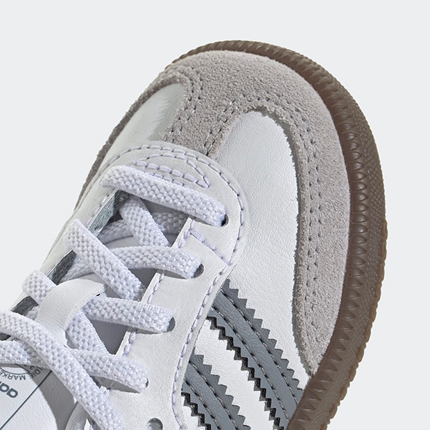 ジュニア ベビー サンバ OG SAMBA OG CF EL I omu46 クラウドホワイト×グレー