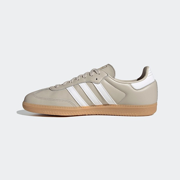 adidas サンバ　OG 24.5 ベージュ adidas SAMBA OG W WONTAU/FTWWHT/GOLDMT（アディダス サンバ OG